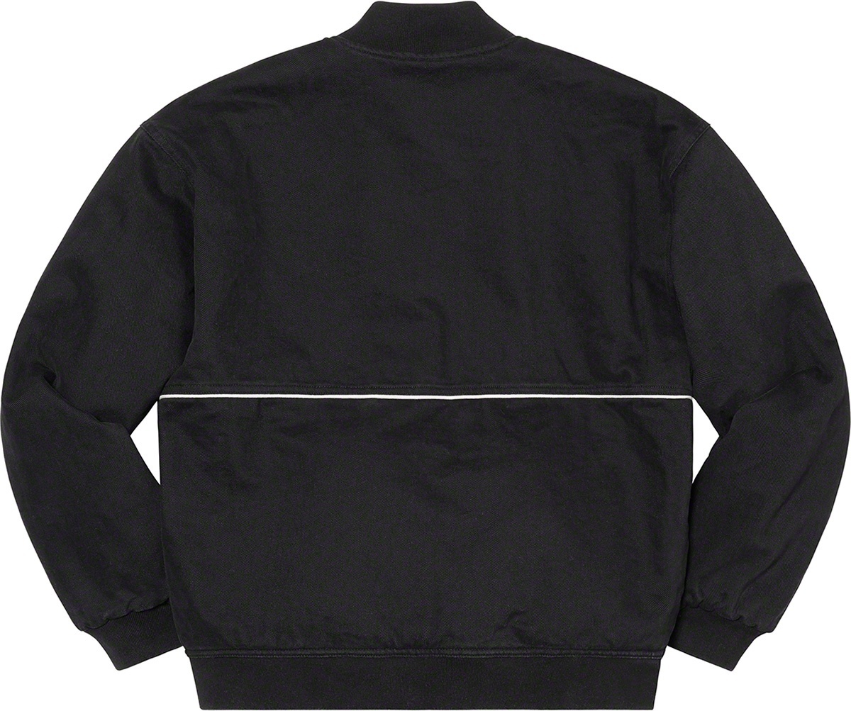 Twill Old English Varsity Jacket view 15